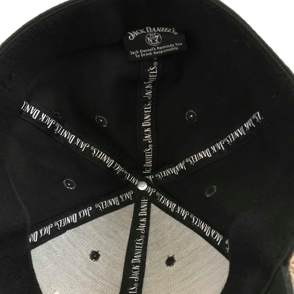 Jack Daniels Vintage Snapback Ball Cap - Picture 3 of 3